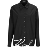 Karl Lagerfeld KARL HEM SIGNATURE SHIRT Crna Cijene