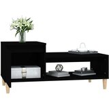  Stolić za kavu crni 100 x 50 x 45 cm od konstruiranog drva | shoptok.hr