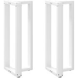  Noge za barski stol T-oblika 2 kom Bijele 40x35x(100-101) cm Čelik | Eponuda.com