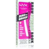 NYX Professional Makeup Zero To Brow Stencil Book Šablone za obrve 01 Thin 4 kom | shoptok.hr