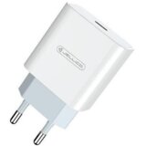 Jellico adapter C8 hišni polnilec Quick Charge 20W vhod Type C PD 3.0 - Original (EU Blister) bel Cene