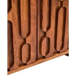 Premier Housewares Komoda iz masivnega manga v naravni barvi 140x75x45 cm Torcino – | Shoptok.si