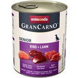 Animonda Varčno pakiranje GranCarno Original Senior 24 x 800 g - Govedina & jagnjetina Cene