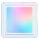 Ksix SmartLED Celeste stropna svjetiljka, 48,5x48,5x9 cm, zvučnik, RGBIC + CCT | shoptok.hr