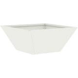  Vrtna saksija Bijelo 35 x 35 x 15 cm Čelična vrata | Eponuda.com