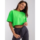 BASIC Feel Good T-shirt-RV-TS-7541.06-light green | Shoptok.si