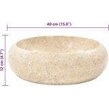  Umivaonik 40 x 12 cm mramorni krem | shoptok.hr
