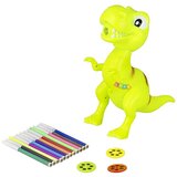 KIDS v obliki dinozavra z 18 različnimi motivi - zelen | Shoptok.si