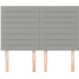  Uzglavlje svijetlosivo 144x5x118/128 cm tkanina | shoptok.hr