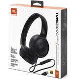 JBL Tune 520C USB-C crne žicane za uši. slušalice | shoptok.hr