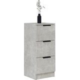  Komoda siva boja betona 30 x 30 x 70 cm od konstruiranog drva | Eponuda.ba