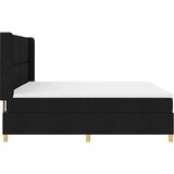 Box spring krevet s madracem Crna 200 x 200 cm tkanina | shoptok.hr