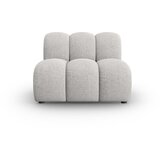 Micadoni Home svetlo siv modul za sedežno garnituro (sredinski modul) lupine Cene