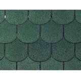 Gutta Bitumenski pokrov šindra tec biber zelena 3m² | shoptok.hr