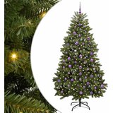  Umjetno božićno drvce 210 cm 300 LED lampica Topla bijela | shoptok.hr