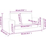  Dječji dvosjed na razvlačenje plavi mekani plišani Plava Sofa bed | shoptok.hr