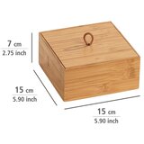 Wenko kutija od bambusa s poklopcem Terra, širina 15 cm | shoptok.hr