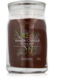 Yankee Candle Signature Praline & Birch 567 g dišeča svečka | Shoptok.si