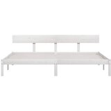  Okvir za krevet od borovine bijeli 180 x 200 cm Super King | shoptok.hr
