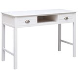  Pisaći stol bijeli 110 x 45 x 76 cm drveni | shoptok.hr