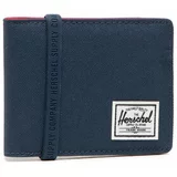 Herschel Velika moška denarnica Roy+ 10363-00018 Mornarsko modra