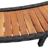 vidaXL okvir za hidromasažnu kadu sa spremištem i drvenom stepenicom | shoptok.hr