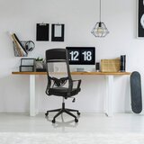MID.YOU Pisarniški Stol Nekeo, Črna | Shoptok.si
