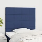  Uzglavlje plavo 90x5x118/128 cm tkanina | shoptok.hr