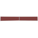  Uvlačiva bočna tenda za terasu 140 x 1200 cm smeđa | shoptok.hr