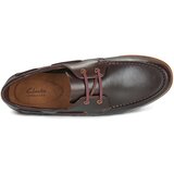 Clarks Mokasini & Jadralni čevlji Charmouth Lace Kostanjeva | Shoptok.si