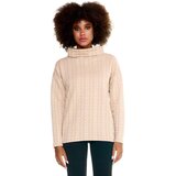 Leone 1947 Puloverji Woman Corduroy Over Greyss Bež Cene