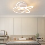 Nettlife LED stropna svetilka v obliki štiriperesne deteljice, 28 W, 3000 K, toplo bela svetloba, za spalnico, hodnik ali kuhinjo, (5000491349) Cene
