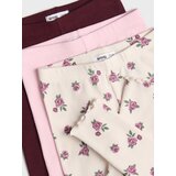 Sinsay Pamučne tajice s cvjetnim motivom 3 pack | shoptok.hr