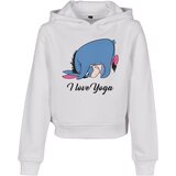 Mister Tee Children's Namaste Cropped Hoody white | shoptok.hr
