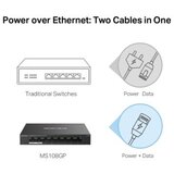Mercusys LAN Switch MS108GP 8-port 10/100/1000 / 7PoE | Eponuda.com
