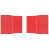  Stranska stena zabavnega šotora 2 pcs Rdeča 300 x 195 cm, (5000218787) | Shoptok.si