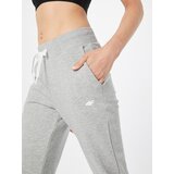4f Sportske hlače siva melange / bijela | shoptok.hr