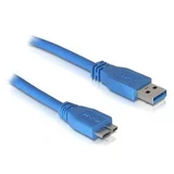 Kabel USB 3.0 A-B mikro 1m moder 82531