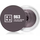3INA The 24H Cream Eyeshadow kremasto senčilo za oči odtenek 963 Taupe 3 ml