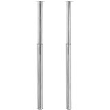  2 Teleskopske Noge za Stol Krom 710 mm-1100 mm | shoptok.hr
