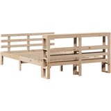  Okvir kreveta s uzglavljem 120x190 cm od borovine | Eponuda.com