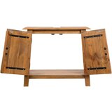  Toaletni ormarić za kupaonicu od masivne reciklirane borovine 70 x 32 x 63 cm | shoptok.hr