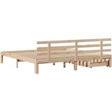  Okvir kreveta s ladicama bez madraca 200x200 cm | shoptok.hr