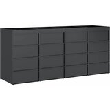  Skladištenje kanti za 4 kante Antracit 340 x 77.5 x 115.5 cm | shoptok.hr