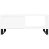  Stolić za kavu bijeli 90 x 50 x 36,5 cm od konstruiranog drva | Eponuda.com