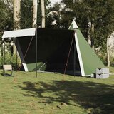 vidaXL Obiteljski šator tipi za 6 osoba zeleni vodootporni | shoptok.hr