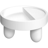 Bessagi Home Klubska Miza Gabrielle, Bela, Barva Hrasta | Shoptok.si