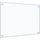  Kuhinjska zaštita od prskanja prozirna 70x50 cm kaljeno staklo | shoptok.hr
