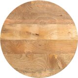 Stolna ploča Ø 40 x 2,5 cm okrugla od masivnog drva manga | shoptok.hr