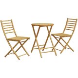  3-dijelni bistro set od bambusa | shoptok.hr